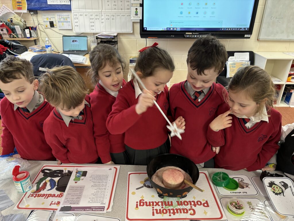 Magical potion making&#8230;, Copthill School