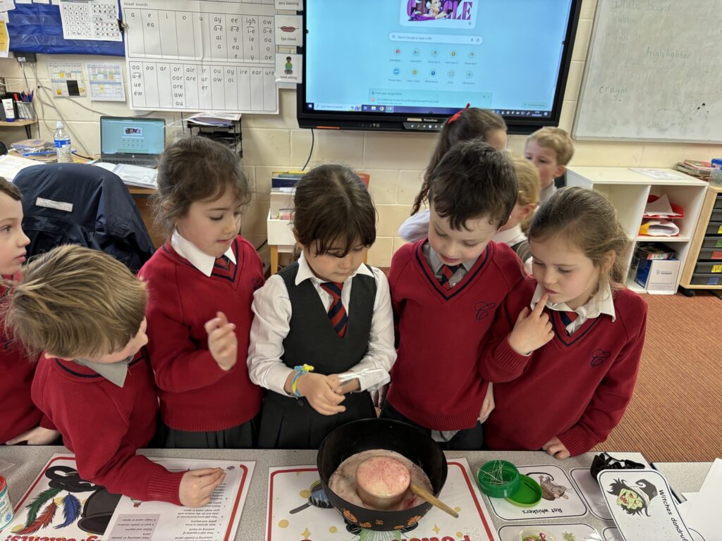 Magical potion making&#8230;, Copthill School