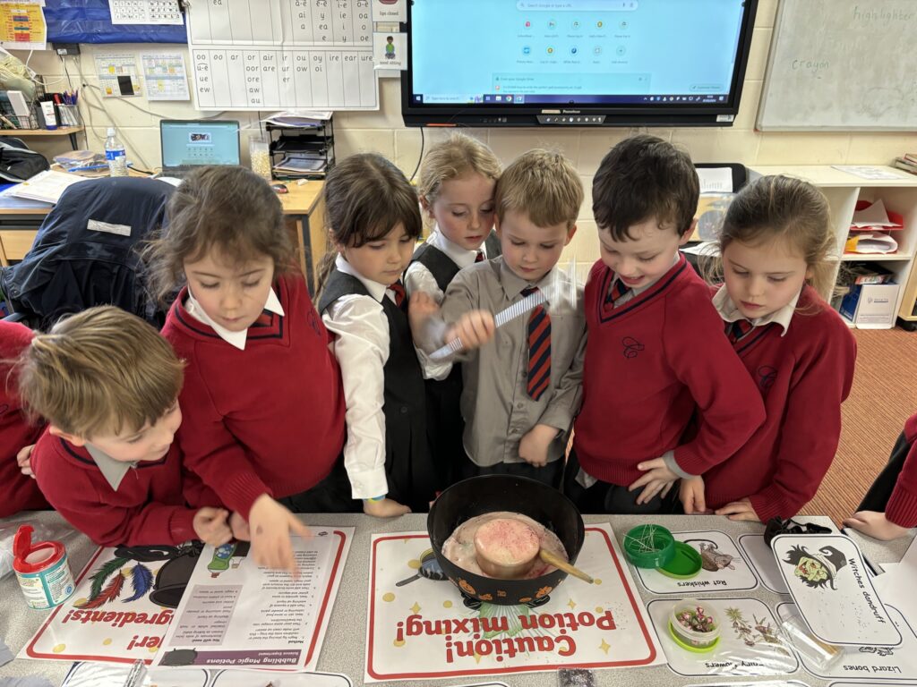 Magical potion making&#8230;, Copthill School