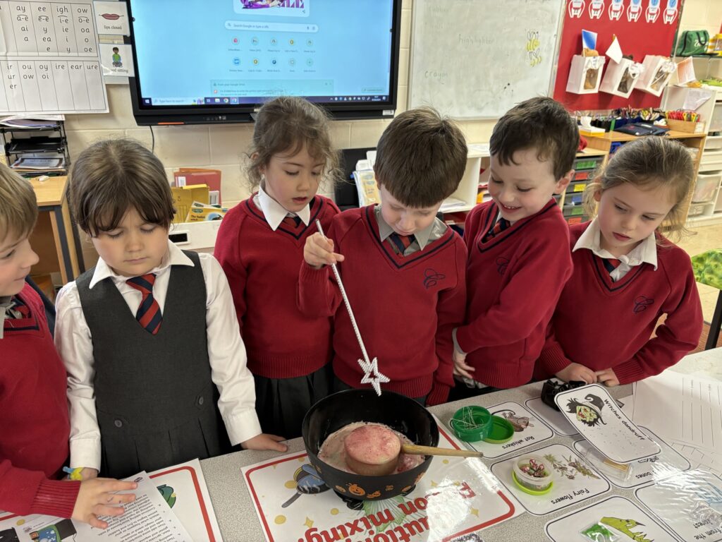 Magical potion making&#8230;, Copthill School