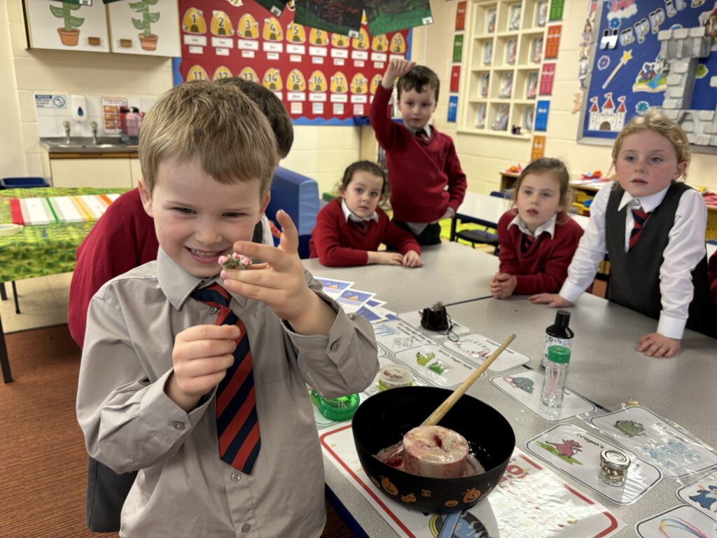 Magical potion making&#8230;, Copthill School