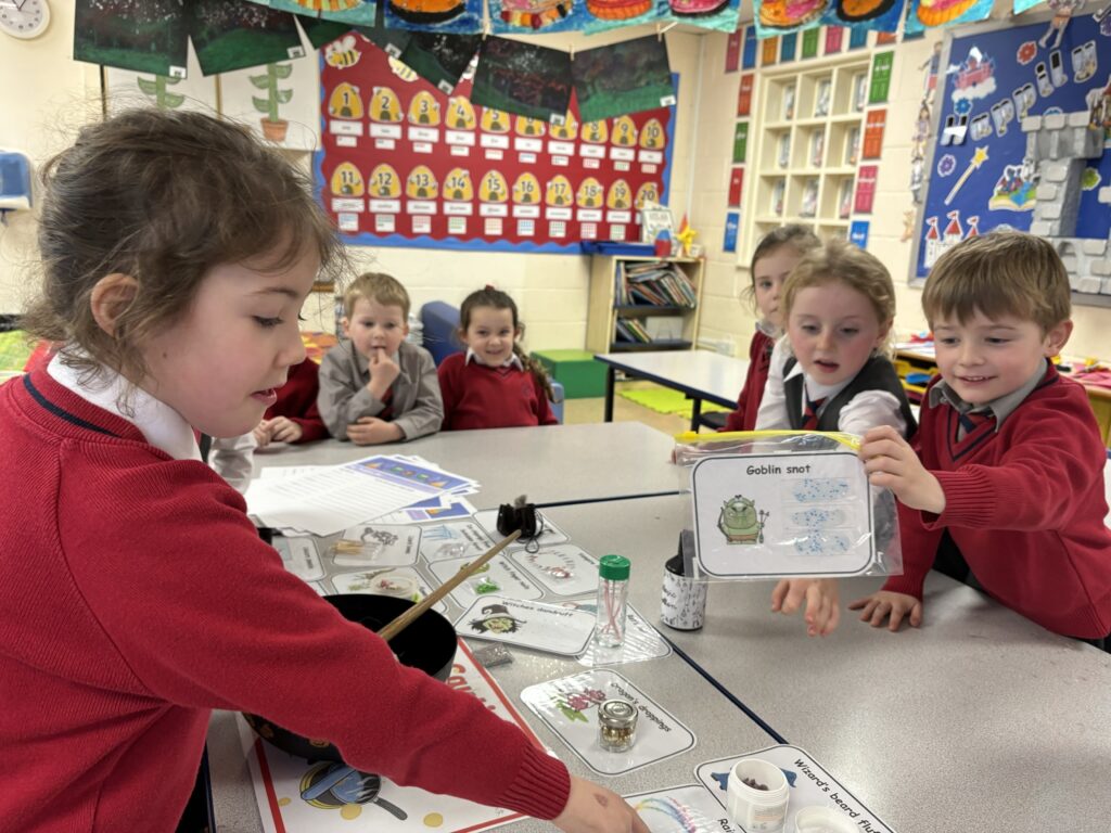 Magical potion making&#8230;, Copthill School