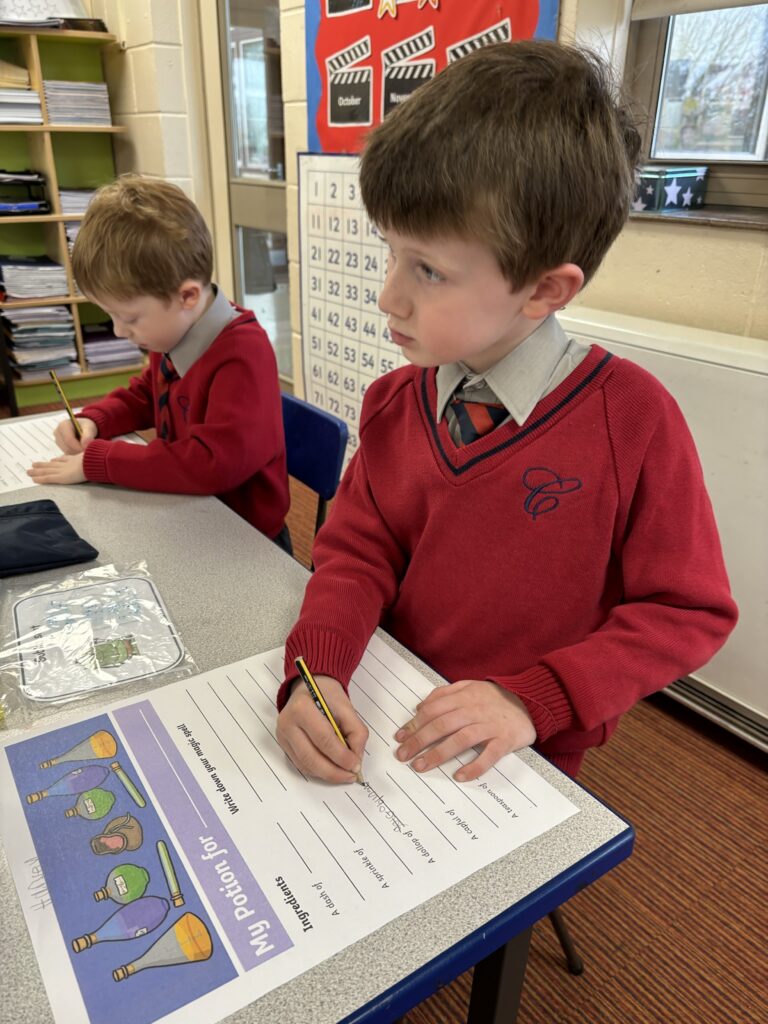 Magical potion making&#8230;, Copthill School