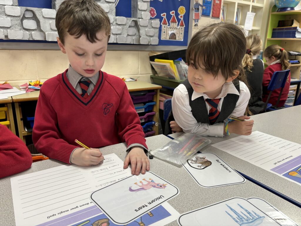 Magical potion making&#8230;, Copthill School