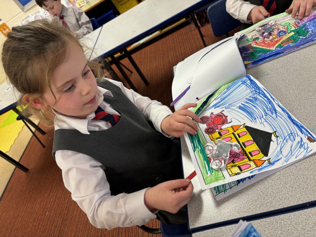 Moving story books&#8230;, Copthill School