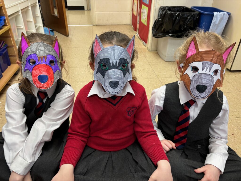 Questions for the Big Bad Wolf&#8230;, Copthill School