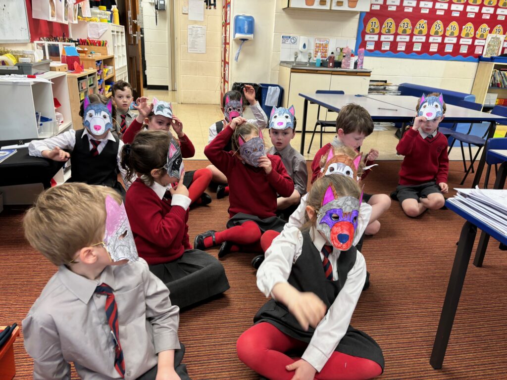 Questions for the Big Bad Wolf&#8230;, Copthill School