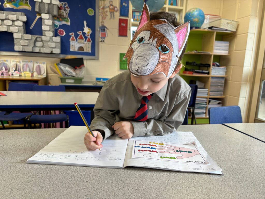 Questions for the Big Bad Wolf&#8230;, Copthill School