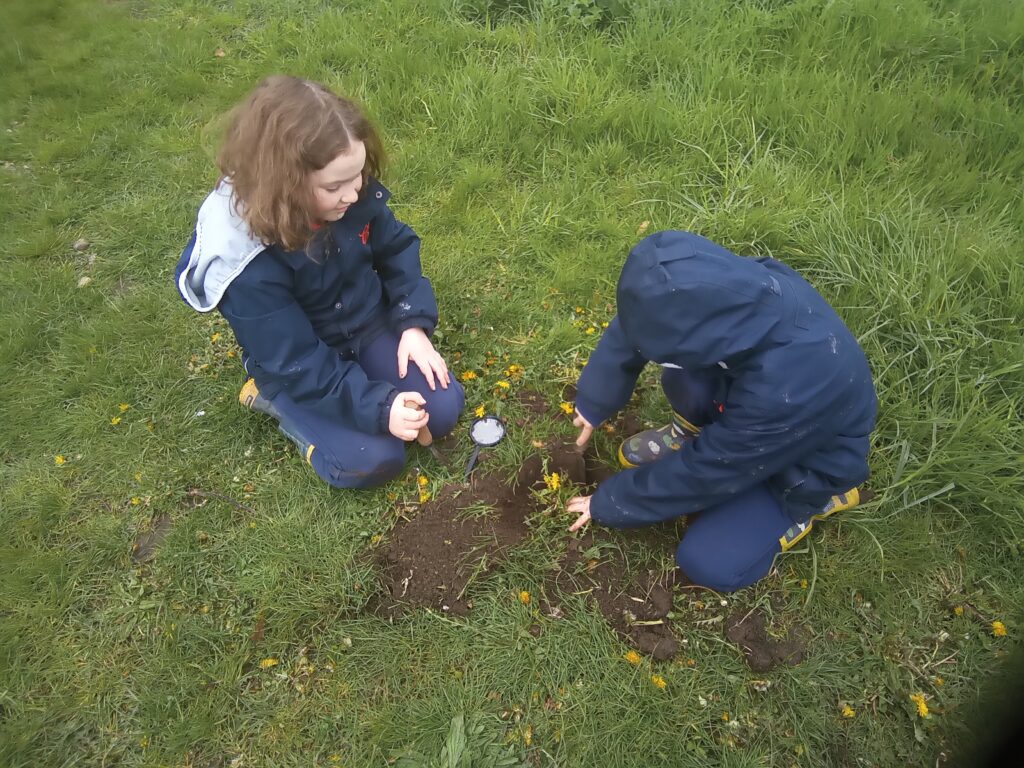 Taking our science outdoors!, Copthill School