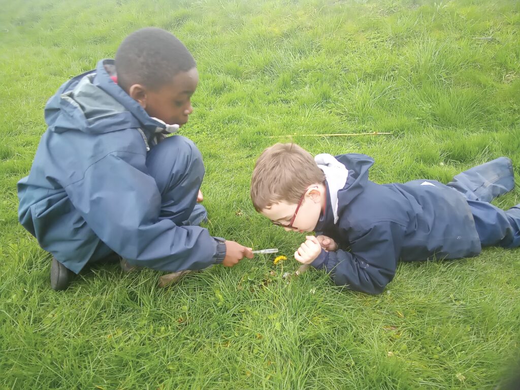 Taking our science outdoors!, Copthill School