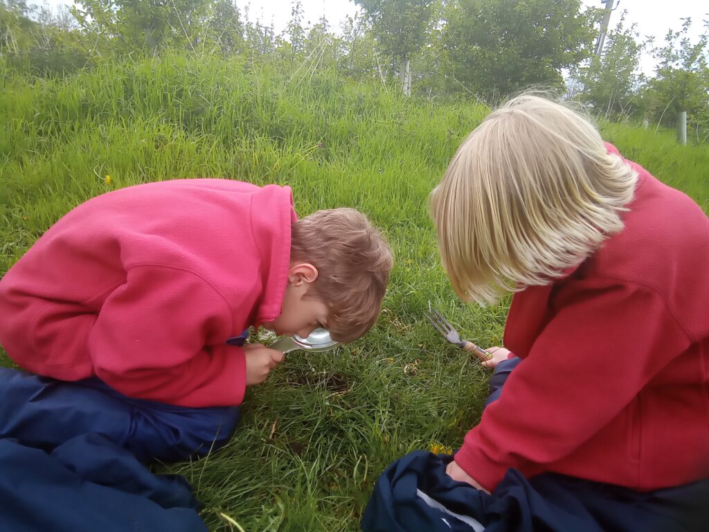 Taking our science outdoors!, Copthill School