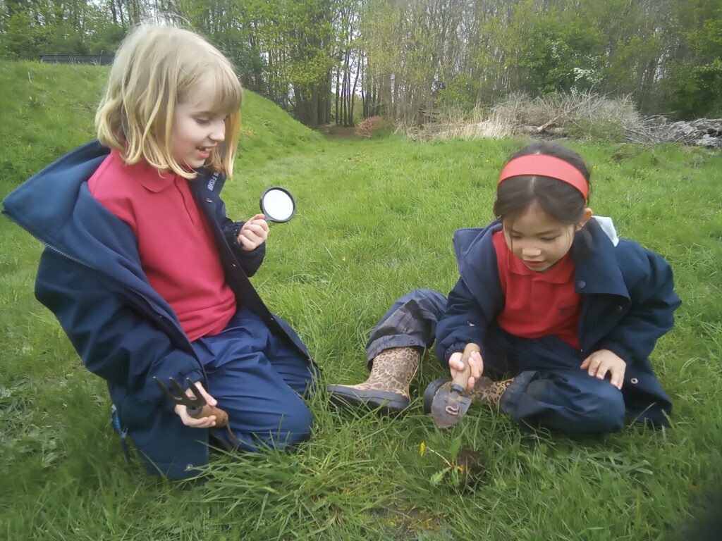 Taking our science outdoors!, Copthill School