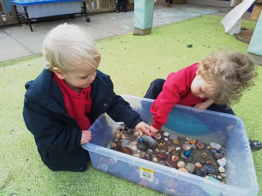 Exploring Beach Treasure, Copthill School