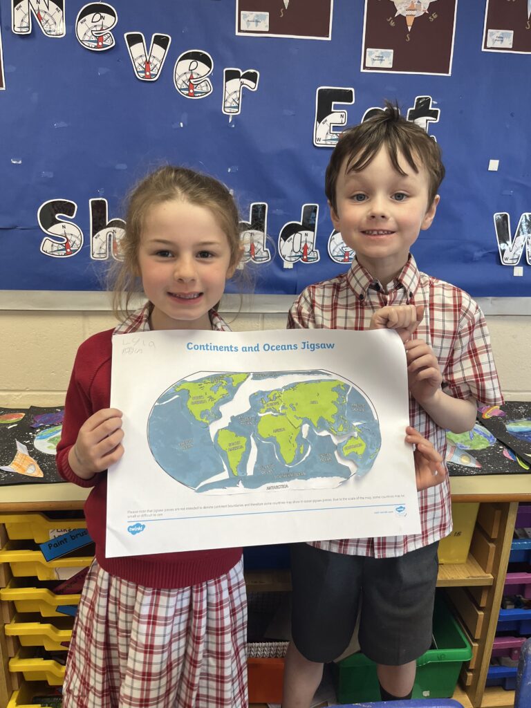 Land, Oceans and Capital Cities&#8230;, Copthill School