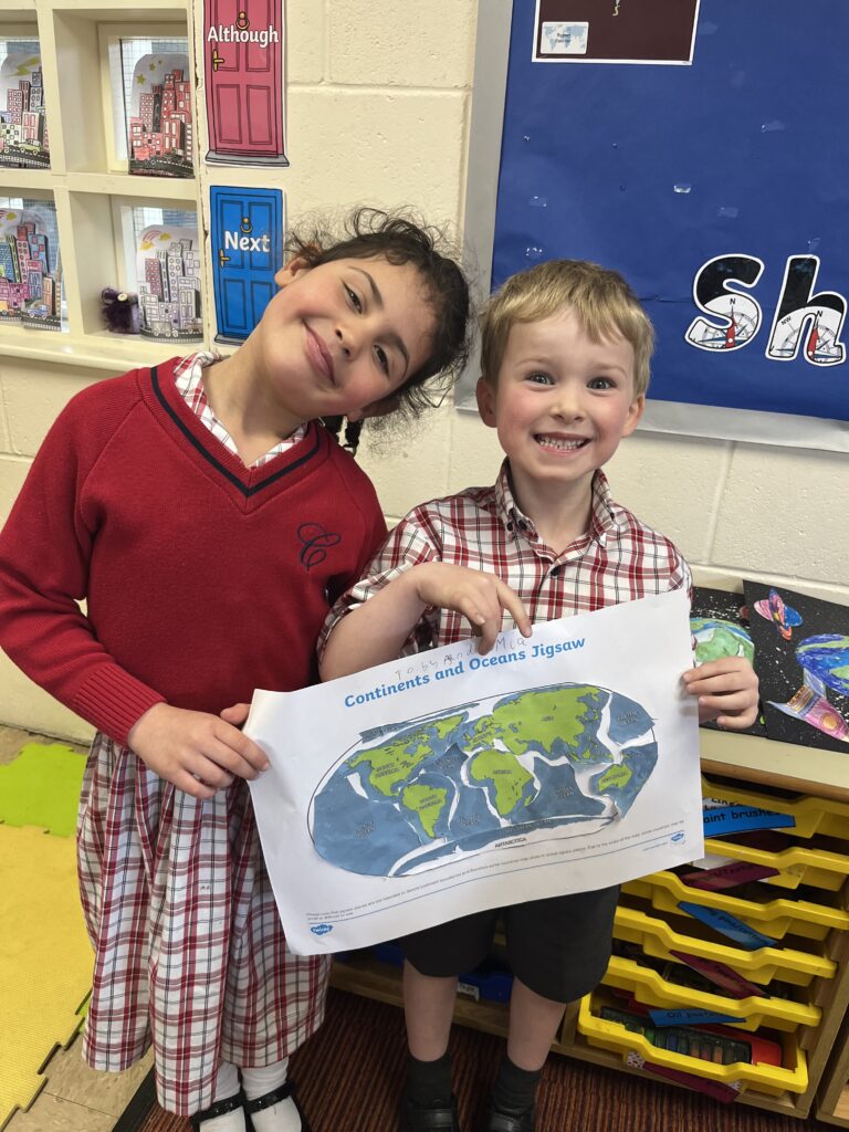 Land, Oceans and Capital Cities&#8230;, Copthill School