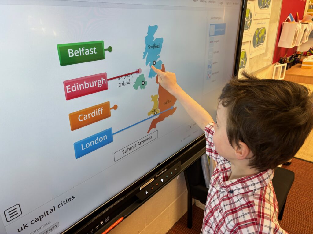 Land, Oceans and Capital Cities&#8230;, Copthill School