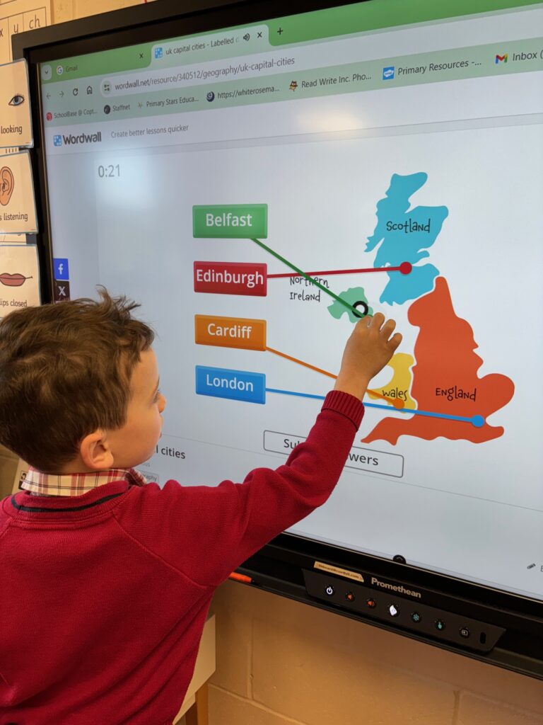 Land, Oceans and Capital Cities&#8230;, Copthill School