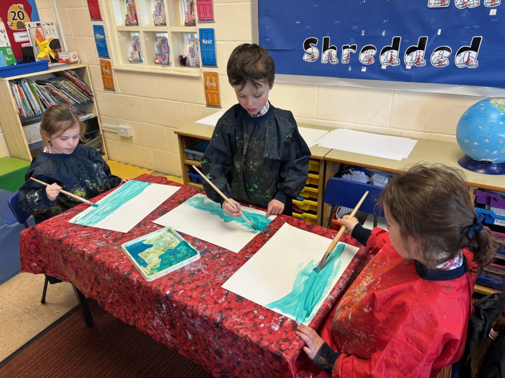 Message in a bottle in the Atlantic Ocean&#8230;, Copthill School