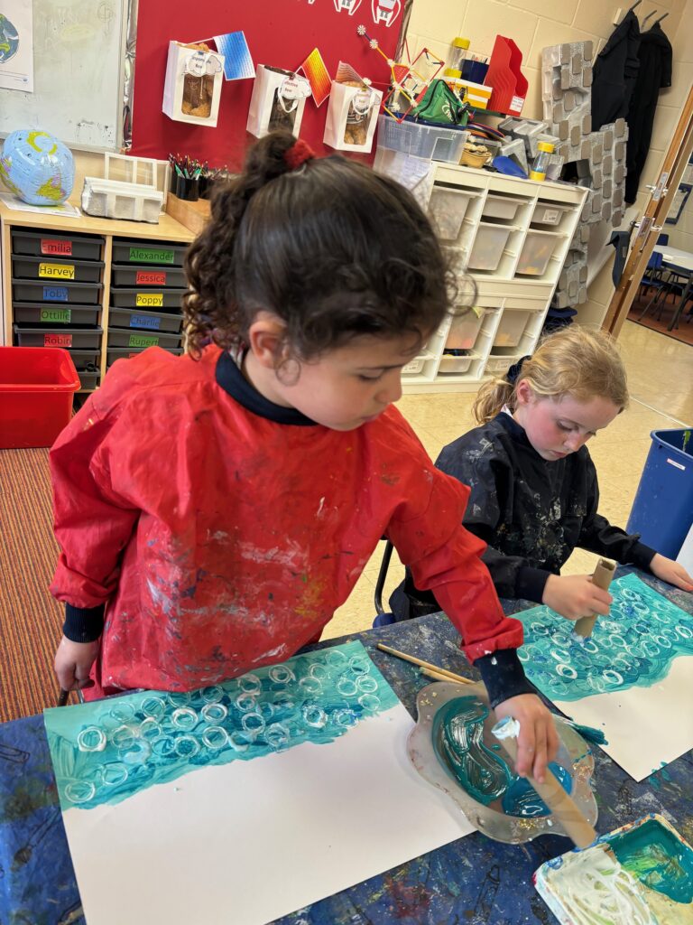 Message in a bottle in the Atlantic Ocean&#8230;, Copthill School