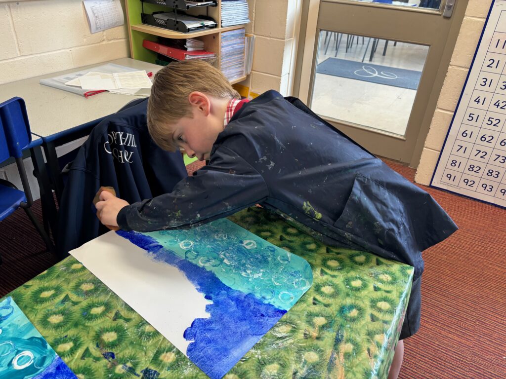 Message in a bottle in the Atlantic Ocean&#8230;, Copthill School