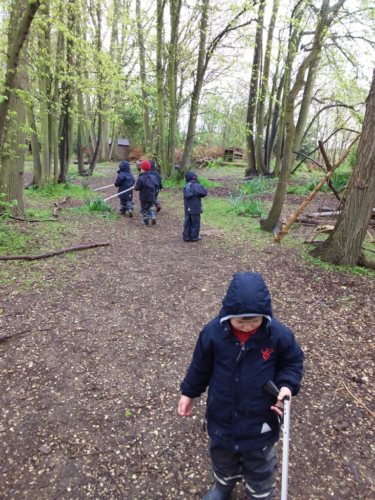 Singing In The Rain and Litter Picking, Copthill School