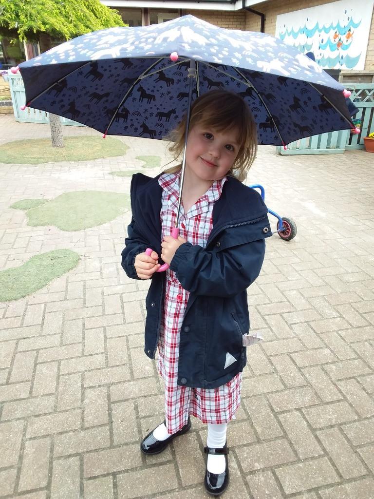 Singing In The Rain and Litter Picking, Copthill School