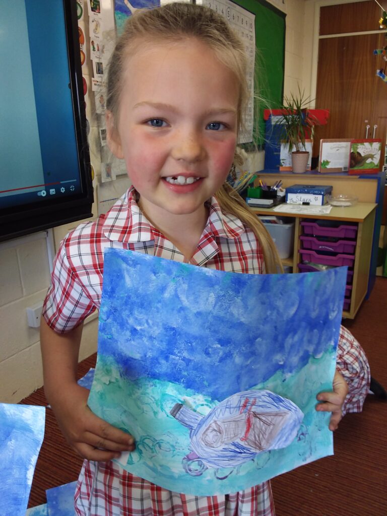 Message in a bottle in the Atlantic Ocean&#8230;, Copthill School