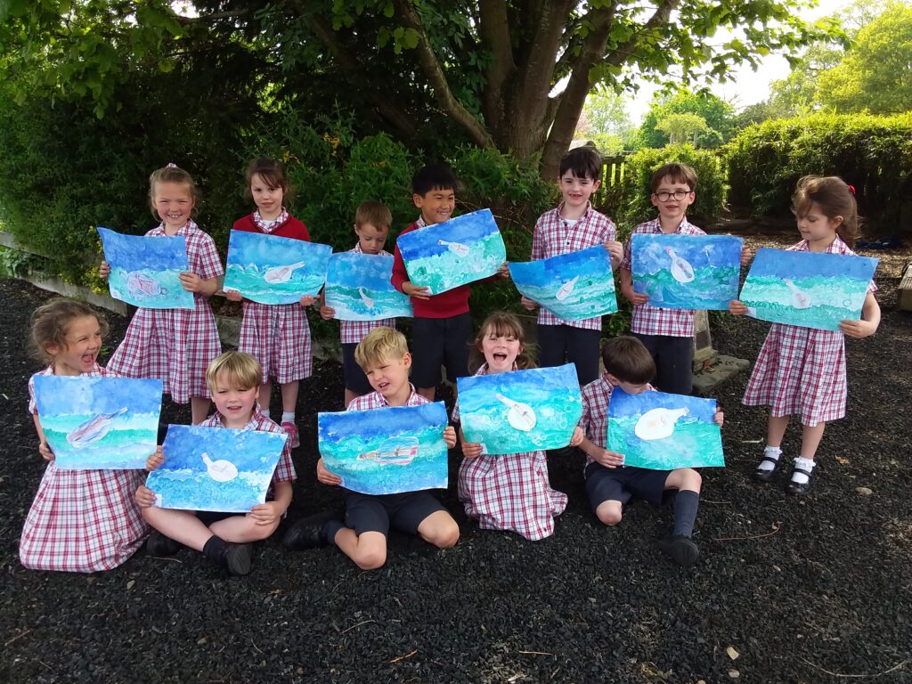 Message in a bottle in the Atlantic Ocean&#8230;, Copthill School