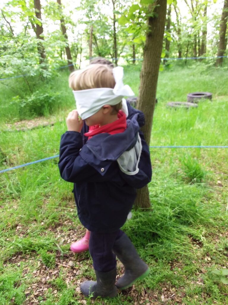 Forest school fun!, Copthill School