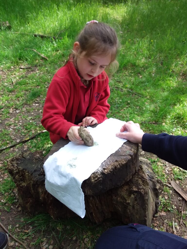 Forest school fun!, Copthill School