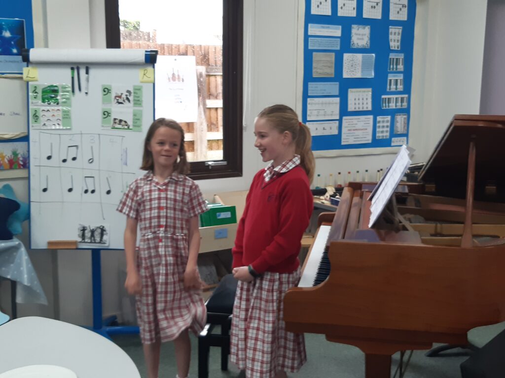 Piano Duet Breakfast, Copthill School