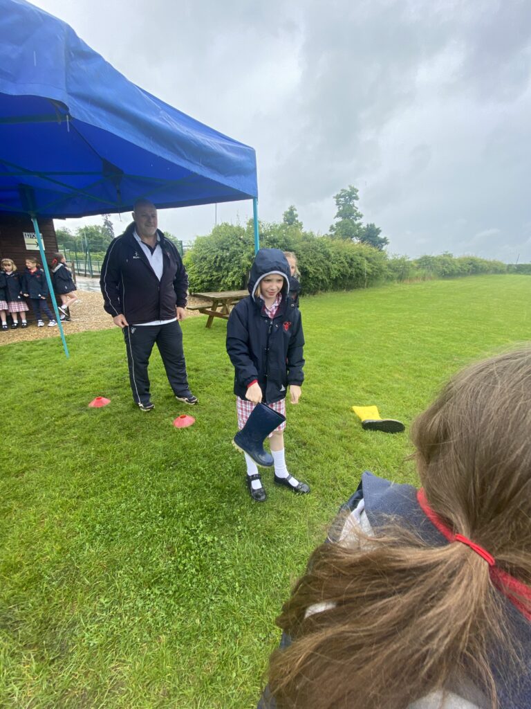 Welly Wanging is the new sport of 2024!, Copthill School