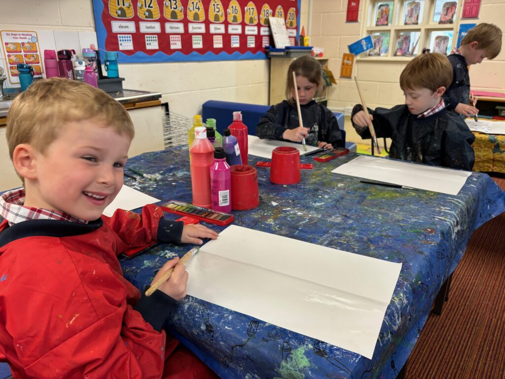 Monet inspired sailboats&#8230;, Copthill School