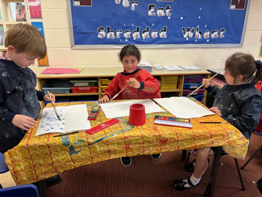 Monet inspired sailboats&#8230;, Copthill School