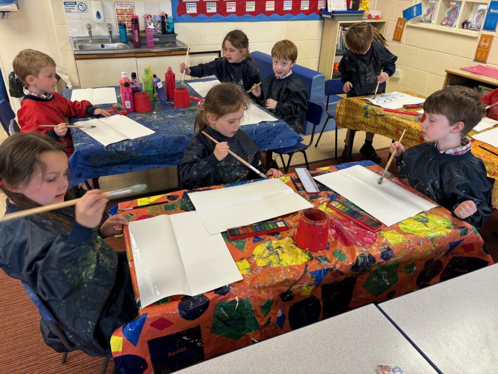 Monet inspired sailboats&#8230;, Copthill School