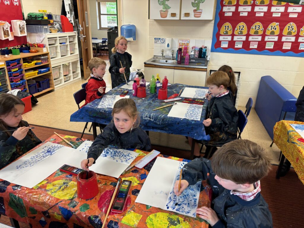 Monet inspired sailboats&#8230;, Copthill School