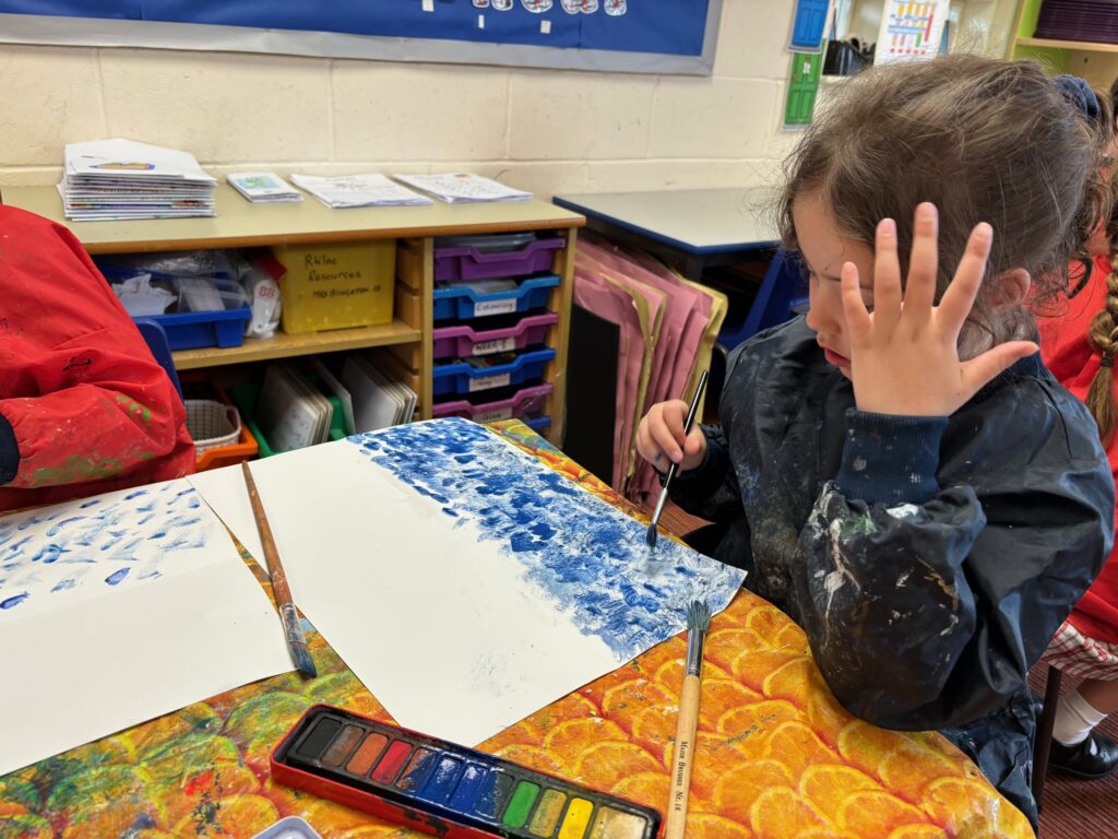 Monet inspired sailboats&#8230;, Copthill School