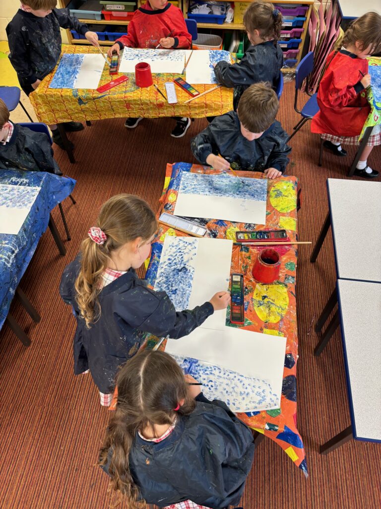 Monet inspired sailboats&#8230;, Copthill School