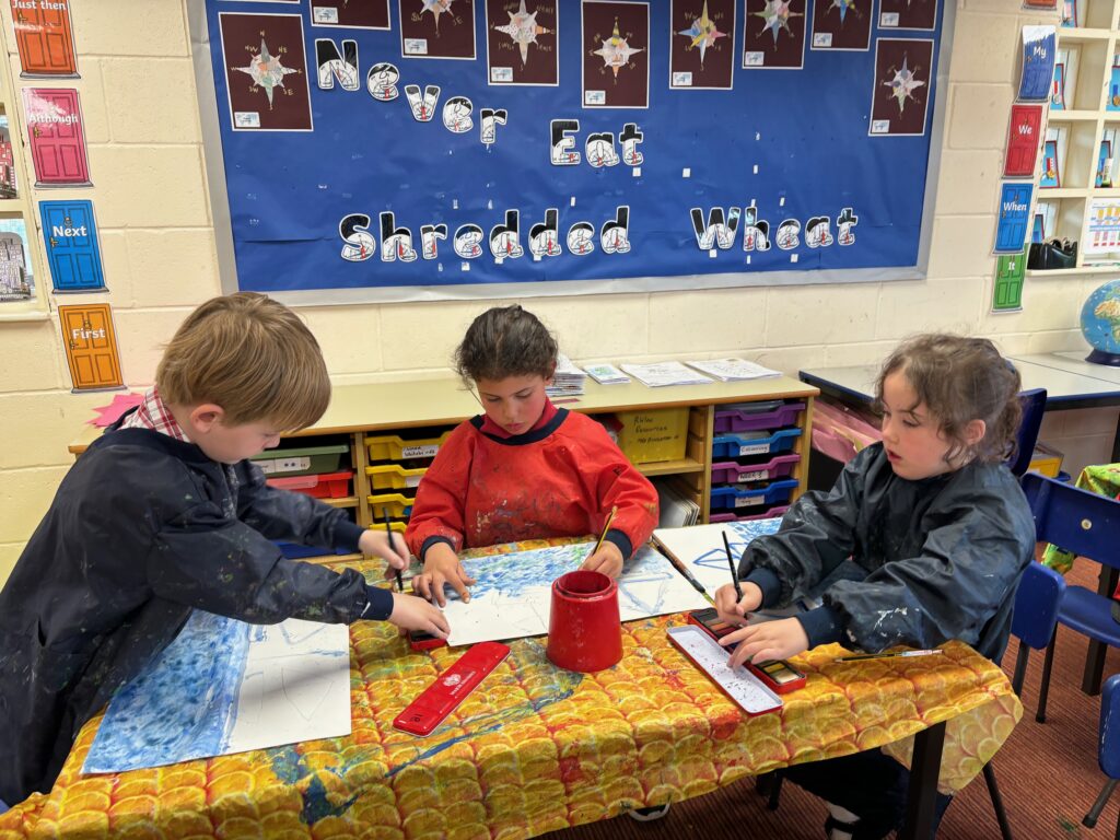 Monet inspired sailboats&#8230;, Copthill School