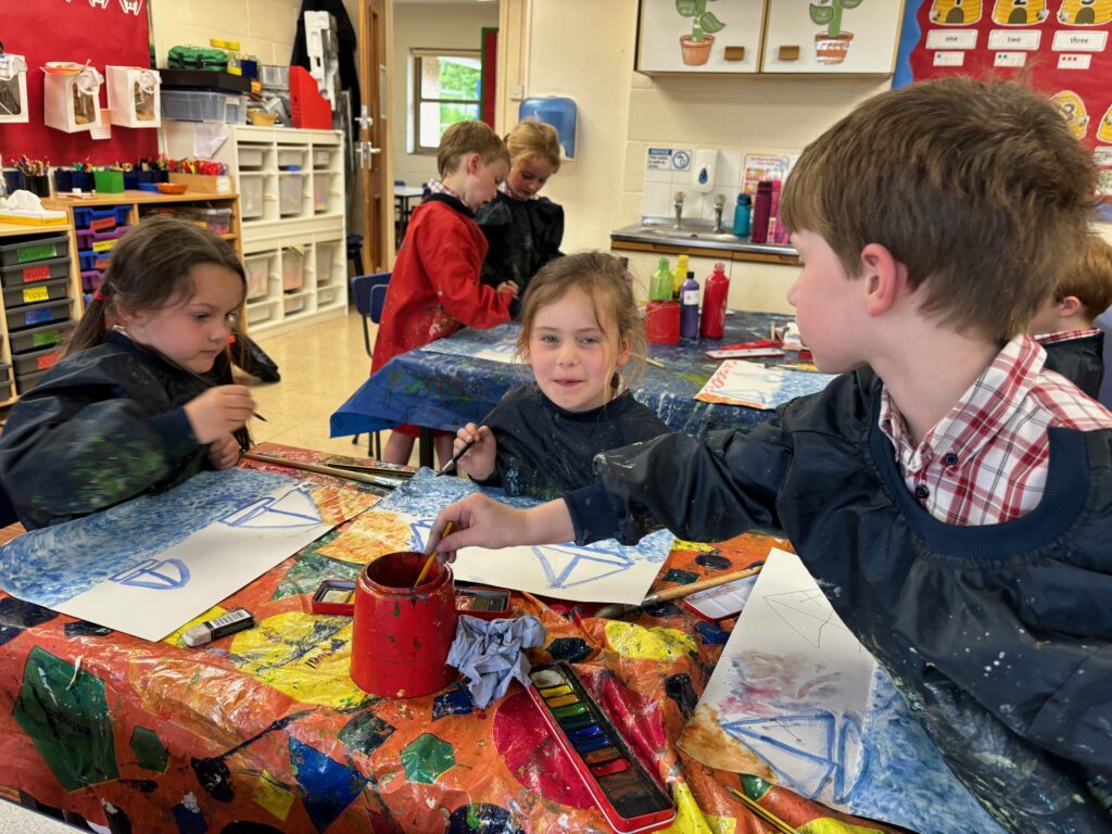 Monet inspired sailboats&#8230;, Copthill School