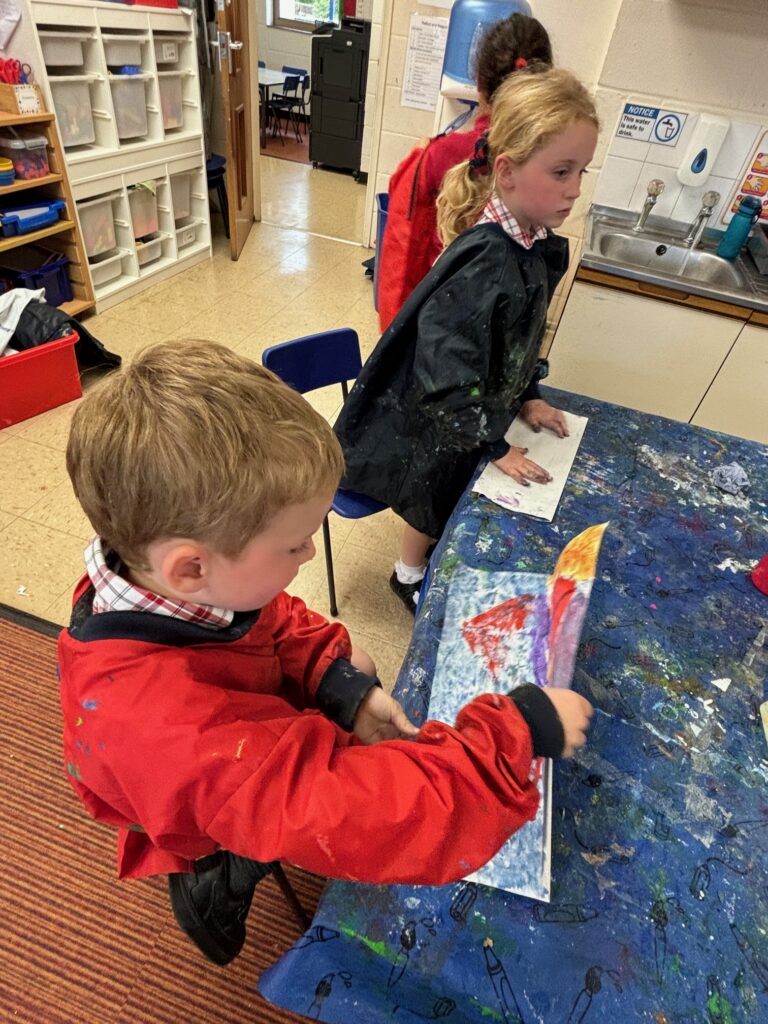 Monet inspired sailboats&#8230;, Copthill School