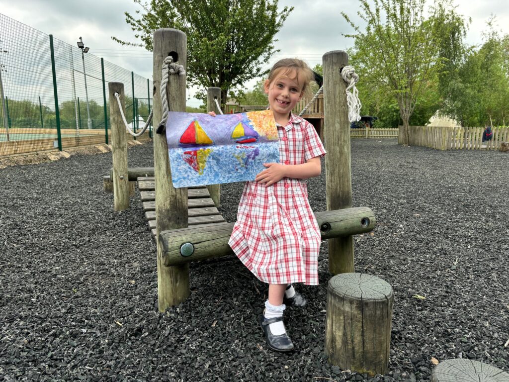 Monet inspired sailboats&#8230;, Copthill School