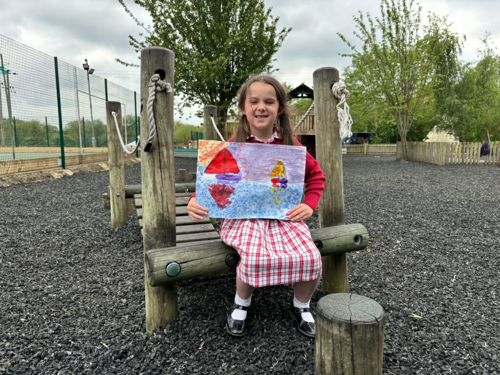 Monet inspired sailboats&#8230;, Copthill School