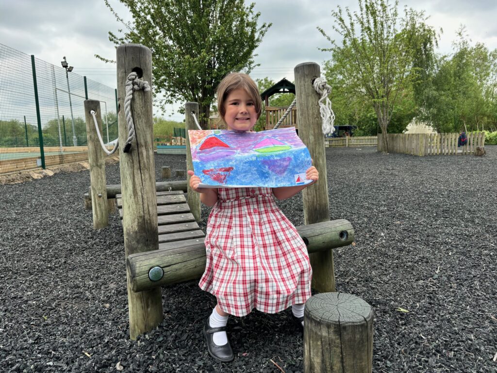 Monet inspired sailboats&#8230;, Copthill School