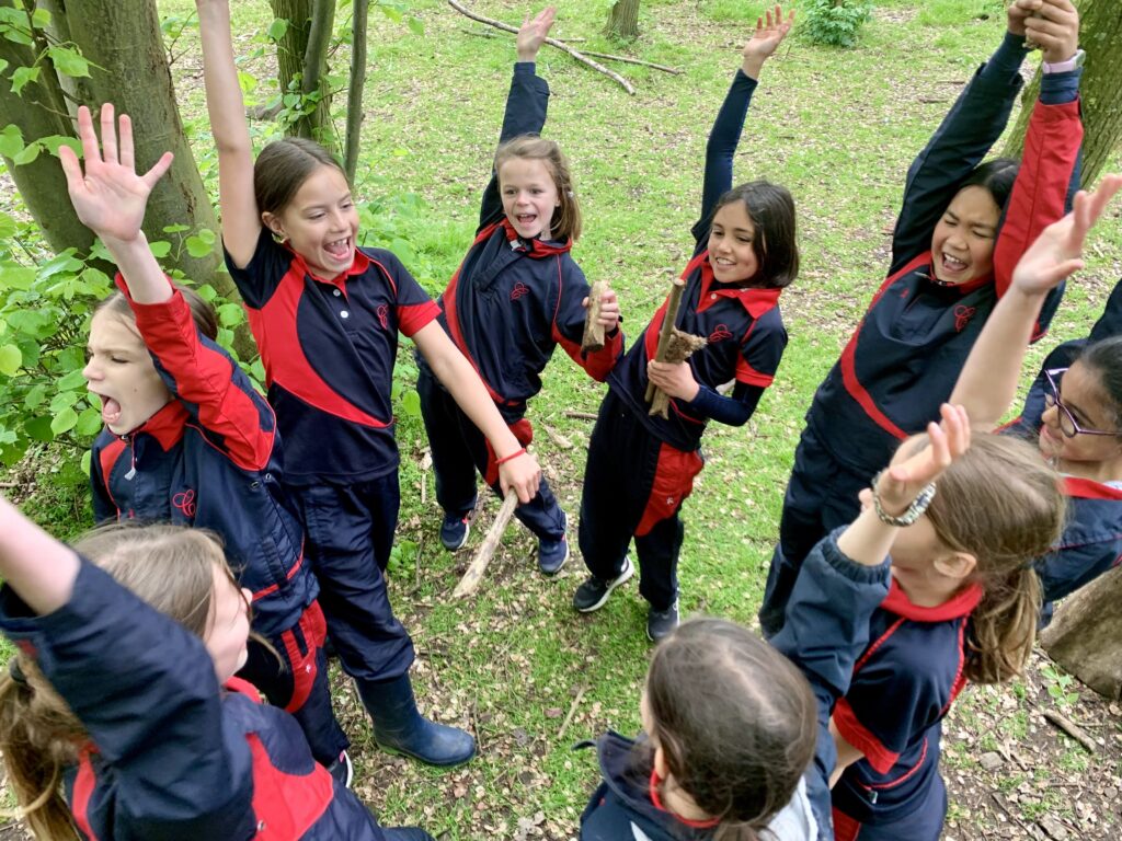 Vikings Reported in the Woods, Copthill School