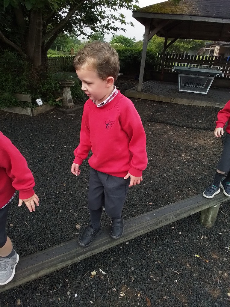 Egg and Spoon Races and Exploring the Main School Playground, Copthill School