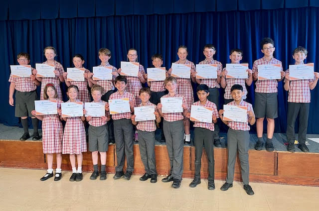 UKMT Junior Maths Challenge, Copthill School