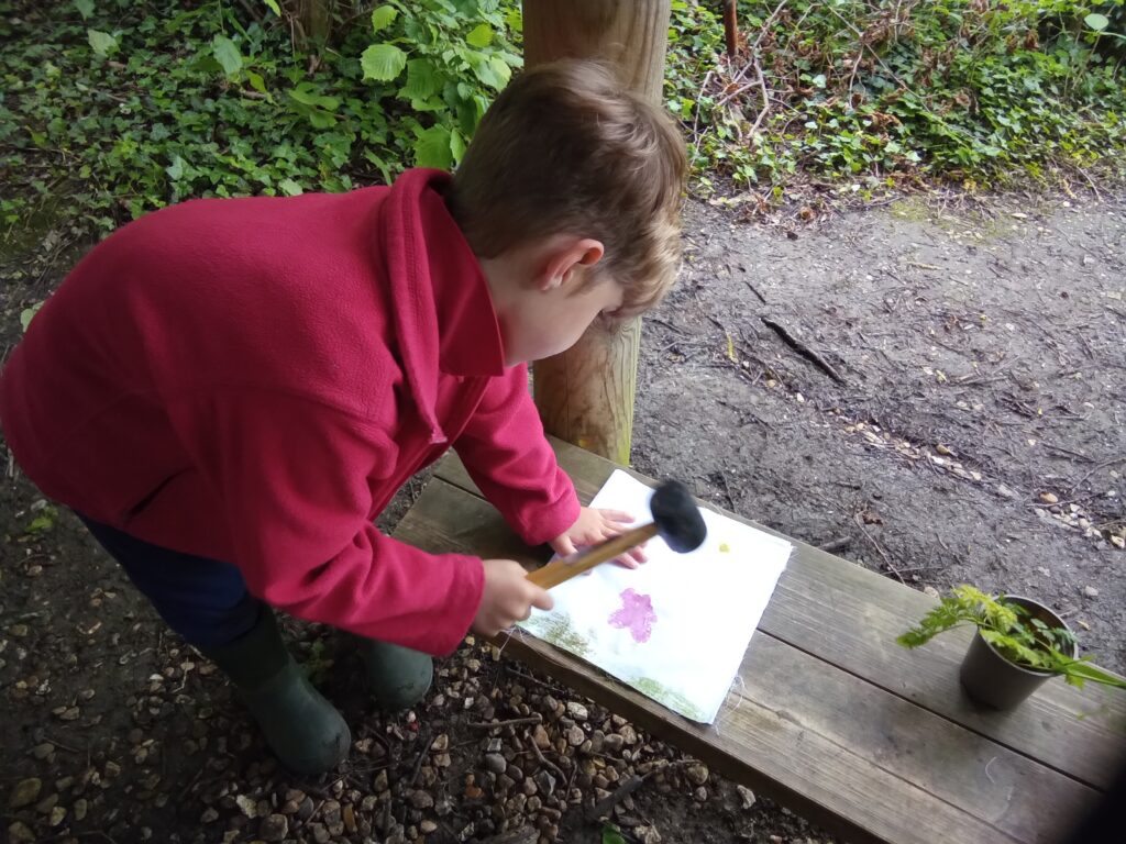 Bee Hammer Art!, Copthill School