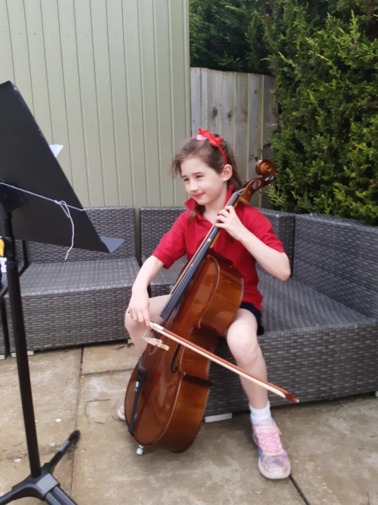 Year Two enjoy a musical afternoon., Copthill School