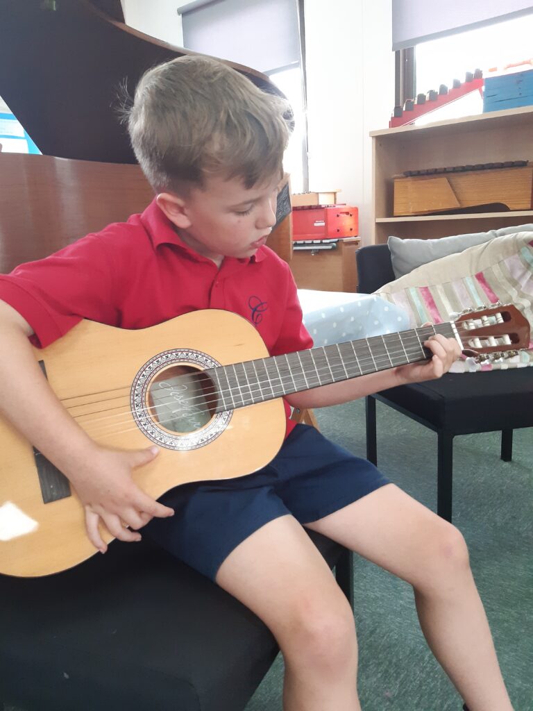 Year Two enjoy a musical afternoon., Copthill School